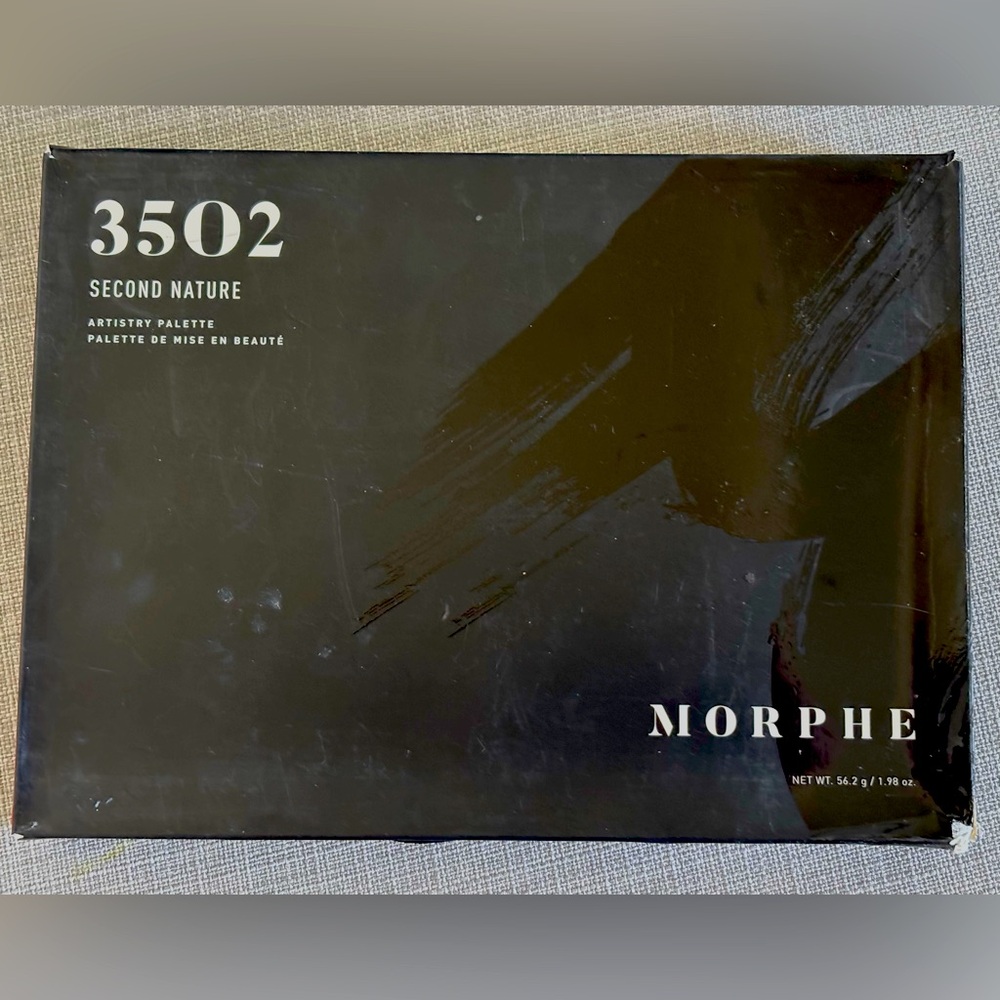 NWT, Morphe 3502 “Second Nature” eyeshadow palette